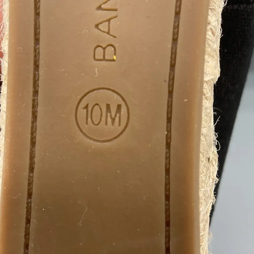 NEW Bandolino Women’s Espadrille Wedge Pumps Black Size 10M - Picture 5 of 10